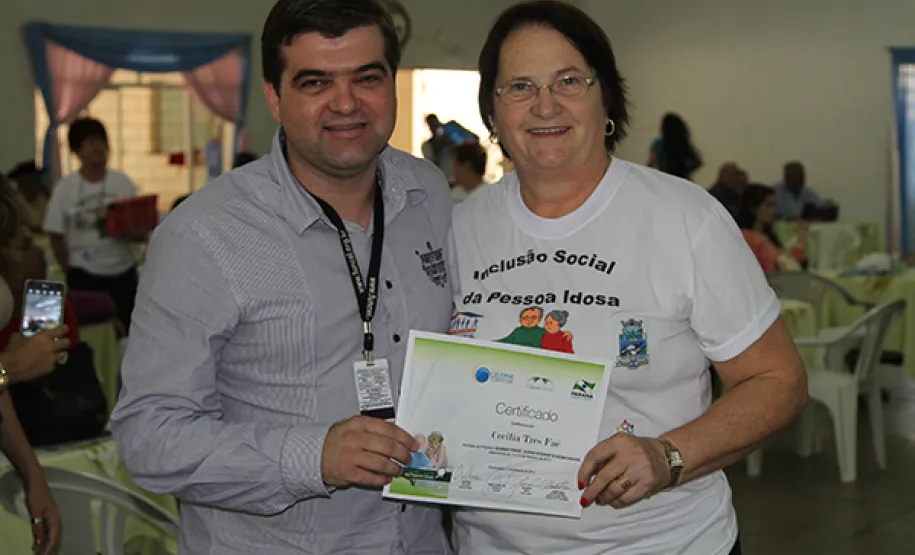 Curso de Inclusão Social da Pessoa Idosa, parceria entre Celepar e Prefeitura de Foz do Iguaçu, foi um sucesso