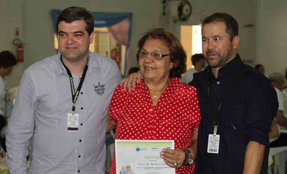 Curso de Inclusão Social da Pessoa Idosa, parceria entre Celepar e Prefeitura de Foz do Iguaçu, foi um sucesso