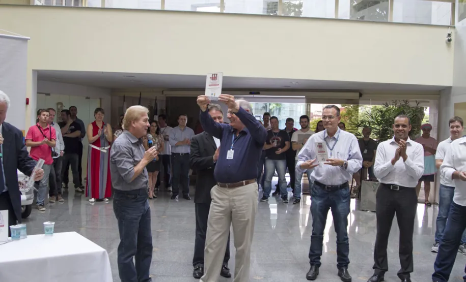 Celebrando 2015 na Celepar