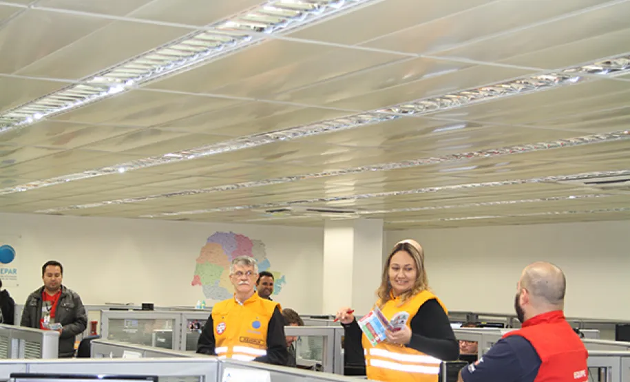 Ramal de comunicação facilita contato com a Brigada de Emergência da Celepar