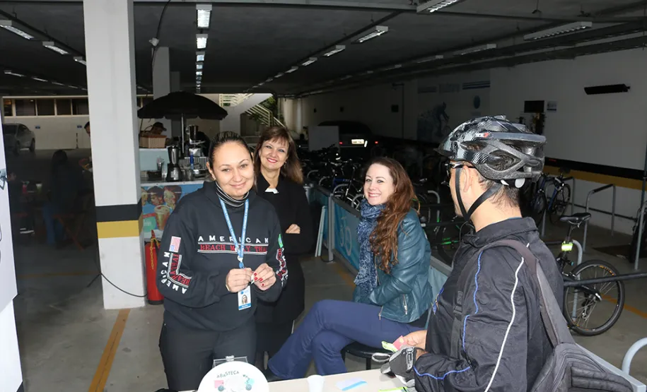 Dia Nacional de Bike ao Trabalho tem ações de conscientização na Celepar