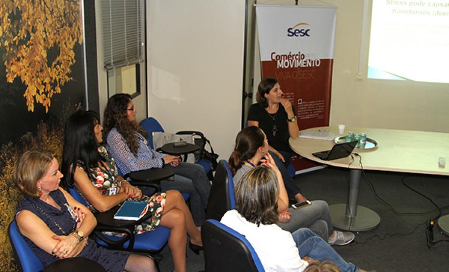 Evento aborda estresse e formas de controlar seus efeitos no dia a dia