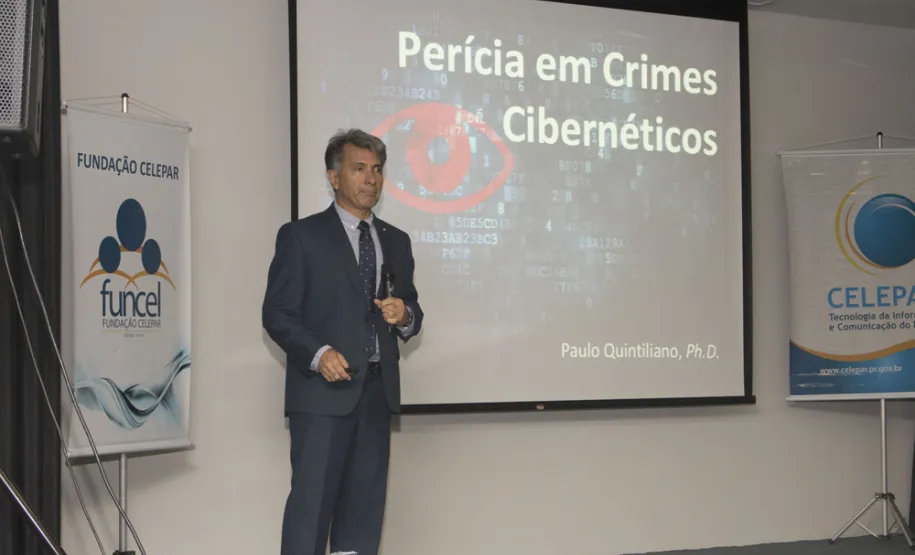 Fundação Celepar promove palestra sobre perícias em crimes cibernéticos