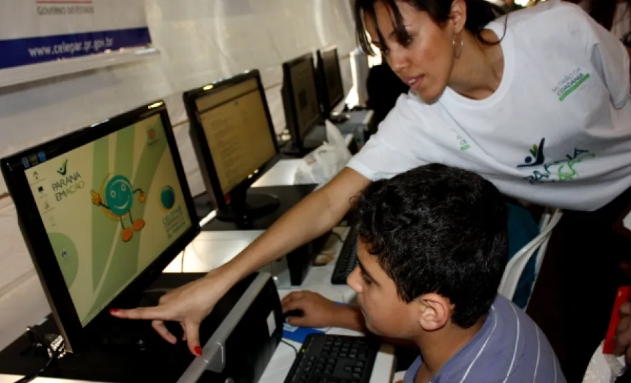 Balanço PR em Ação 1ª edição Inclusão digital em Sarandi