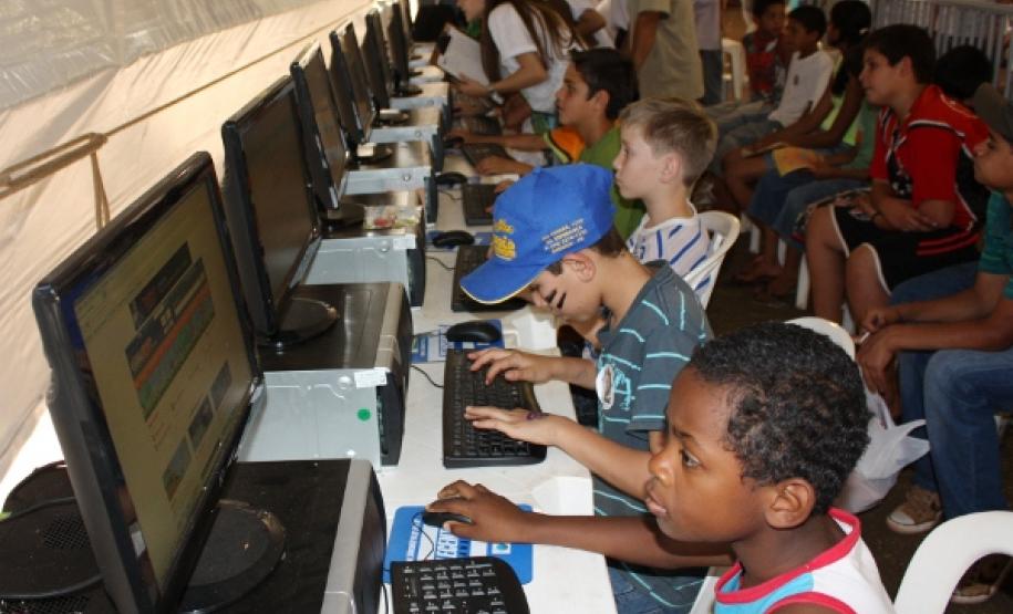 Inclusão digital em Sarandi