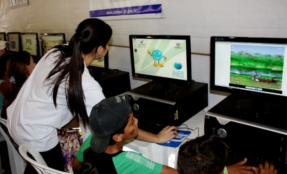 Balanço PR em Ação 1ª edição Inclusão digital em Sarandi