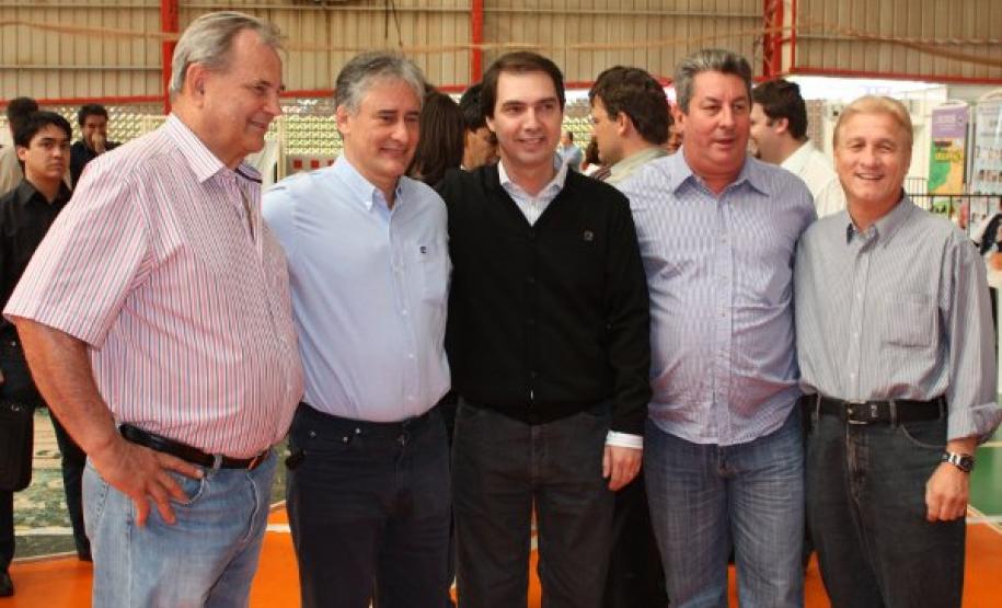 Assis Gurgacz, Edgar Bueno, Wilson Quinteiro, Sérgio Terres e Jacson Carvalho Leite