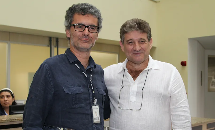 Sergio Luiz Furtado da Rosa homenageado pelos seus 20 anos de serviços prestados na Celepar.