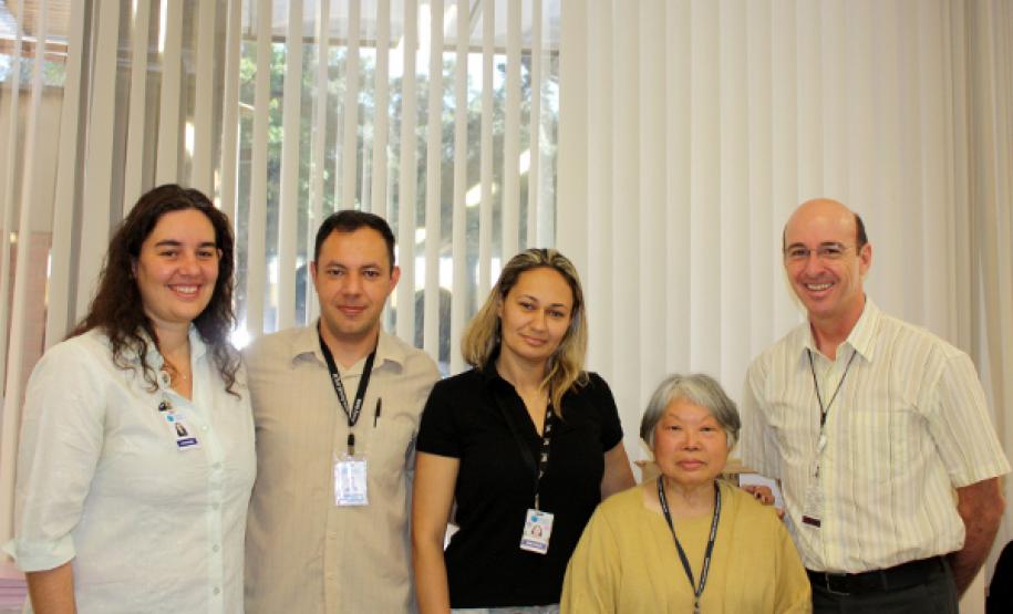 Reconhecimento e surpresa marcam o Dia da Secretária na Celepar Na foto, a secretária Juliana Melissa Carneiro