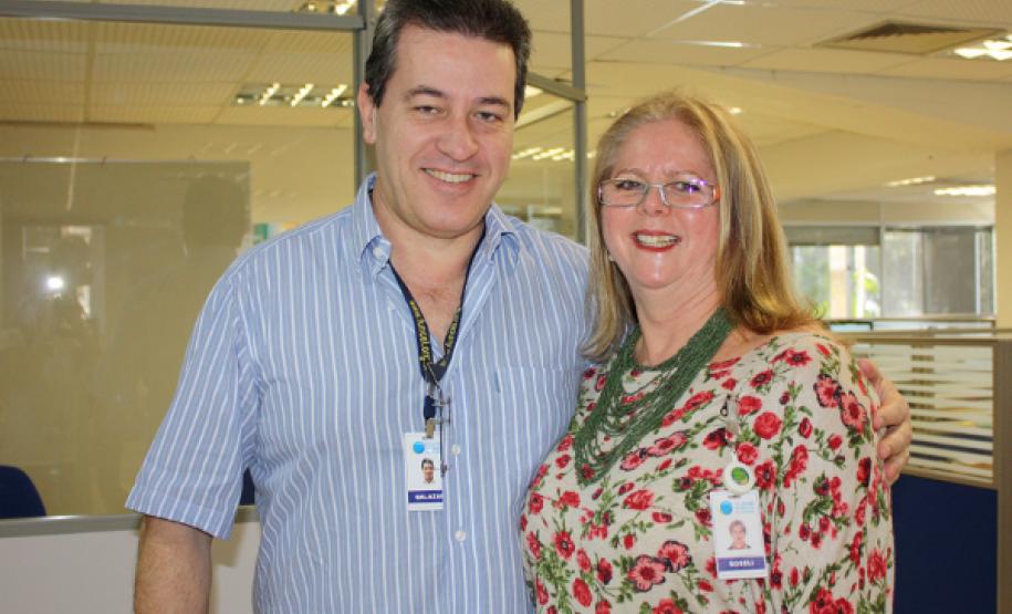 Reconhecimento e surpresa marcam o Dia da Secretária na Celepar Na foto, Roseli Carvalho (GTI)