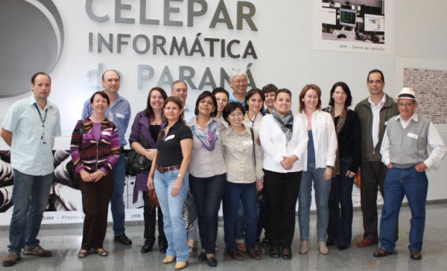 Os auditores da SEFA vieram em dois grupos à Celepar. O primeiro foi recebido ontem, 5ª feira - Data: 13/05/2011