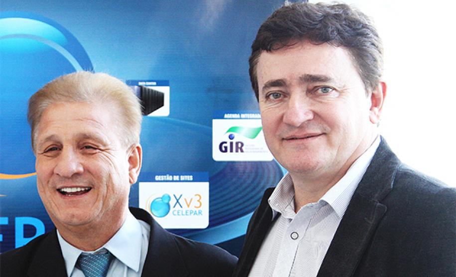 Matelândia vai receber o projeto de Inclusão Social da Pessoa Idosa O presidente Jacson Carvalho Leite e o prefeito Rineu Menoncin acertaram a execução do projeto de Inclusão Social da Pessoa Idosa em Matelândia, durante o lançamento da loja virtual da Celepar, no Palácio Iguaçu