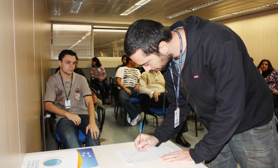 Posse da CIPA da Celepar, Cleverson Luiz Natal - Data: 16/05/2011