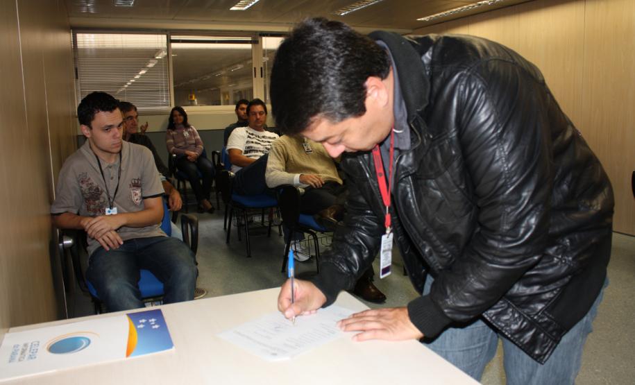 Posse da CIPA da Celepar, Juliano Alceu Werner - Data: 16/05/2011