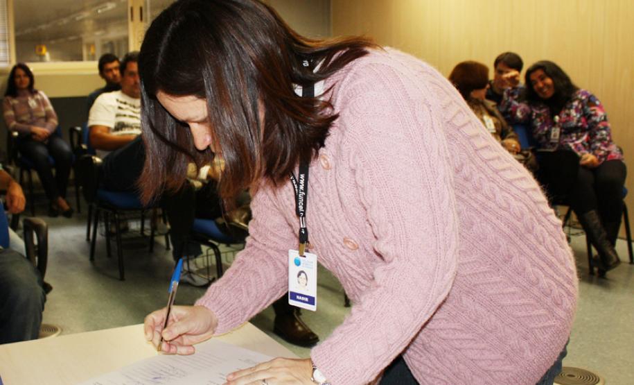 Posse da CIPA da Celepar, Nadir Fernandes da Silva - Data: 16/05/2011