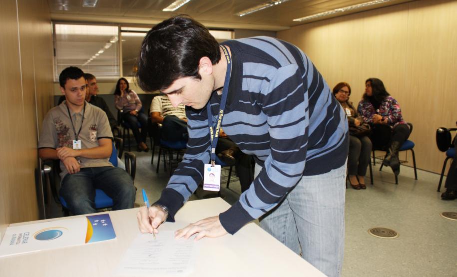 Posse da CIPA da Celepar, Rodrigo Portantiolo Wagner - Data: 16/05/2011