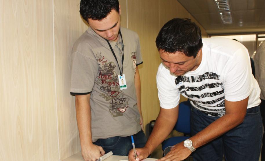 Posse da CIPA da Celepar, Jefferson Carlos Martins - Data: 16/05/2011