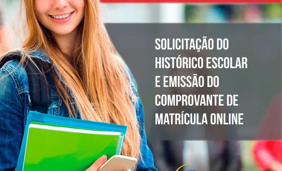 Solicitação do histórico escolar e emissão da declaração de matrícula dos alunos da rede estadual de ensino disponível online