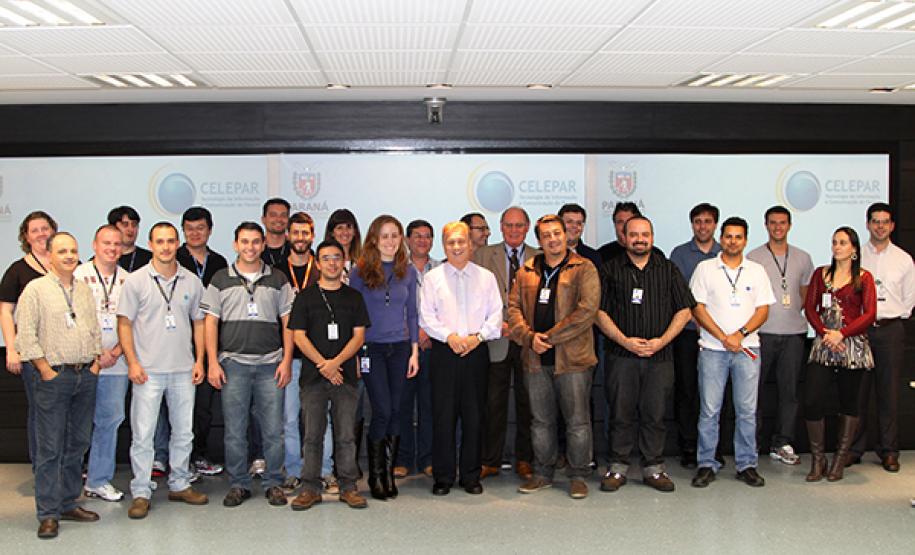Cerimônia de posse da nova CIPA da Celepar