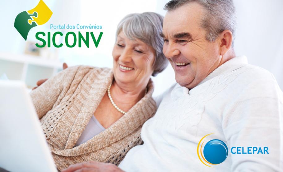 Governo do Estado firma convênio com a união para realização de cursos itinerantes de inclusão digital para idosos com apoio da Celepar