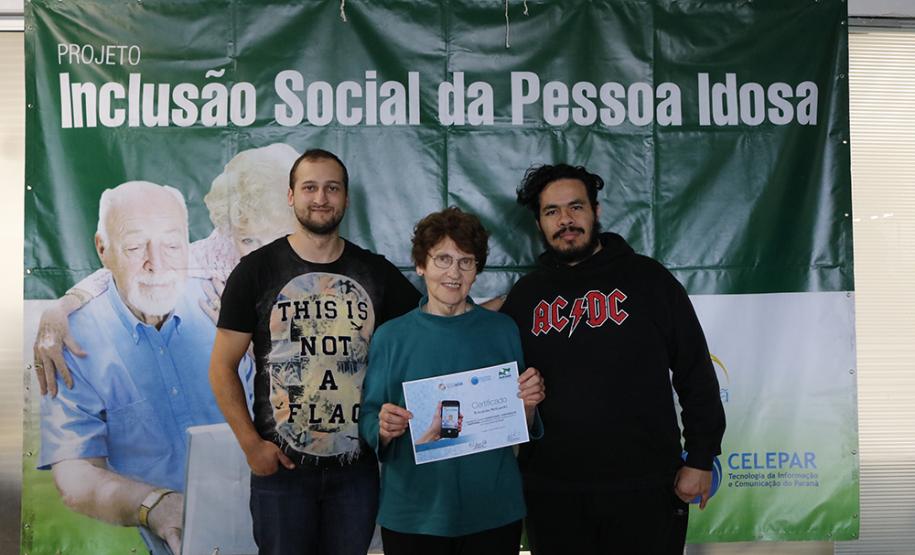 Secretário Luiz Carlos Hauly e o presidente Jacson Carvalho Leite avaliam a evolução do parque tecnológico do Estado