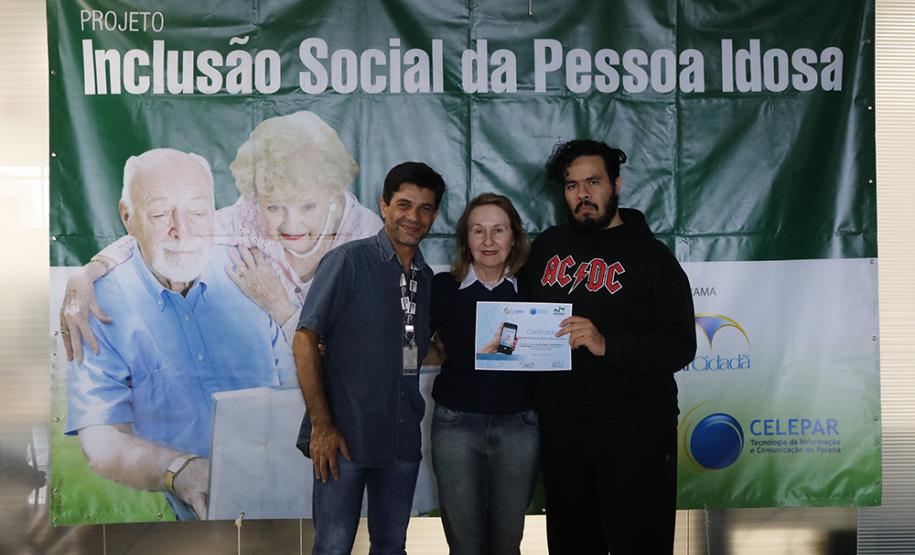 Celepar apoia Superintendência de Pesca e Aquicultura no Paraná José Juracy Macedo, Hudson Galvani Amarilla, 
Rubens Faria de Brito Filho, José Antonio Faria de Brito e Jacson Carvalho Leite, durante reunião na Celepar