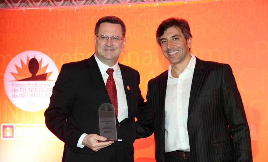 Mauro Sorgenfrei, representando o presidente Jacson Leite no evento.