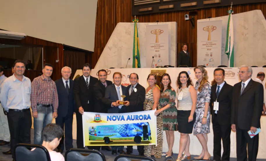 Nova Aurora vence a categoria de TIC do II Prêmio Gestor Público do Paraná