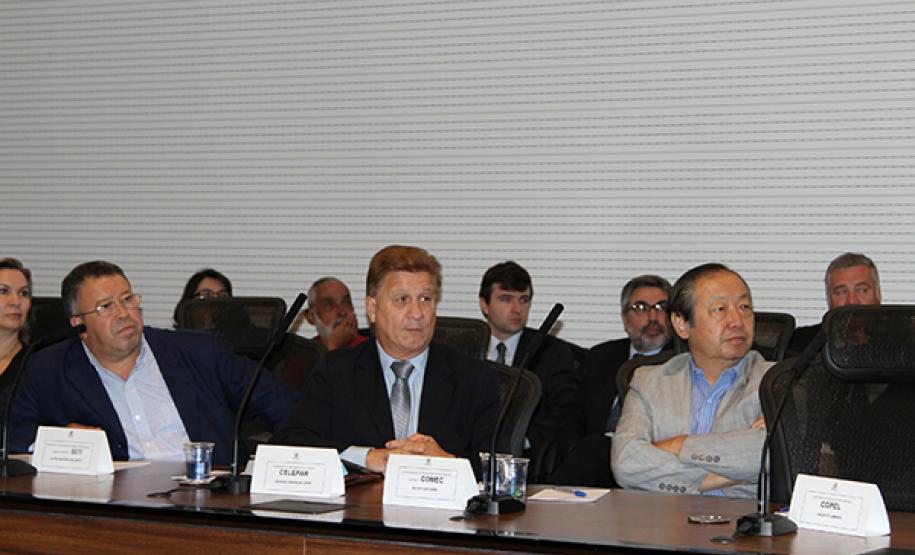 Reunião no Gabinete de Gestão e Informações