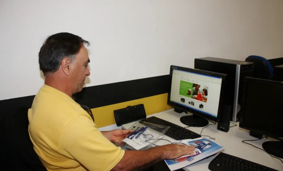 Programa Celepar Cidadã (Curso de inclusão de idosos na era digital), realizado nos dias 19 a 22 de novembro de 2012, manhã