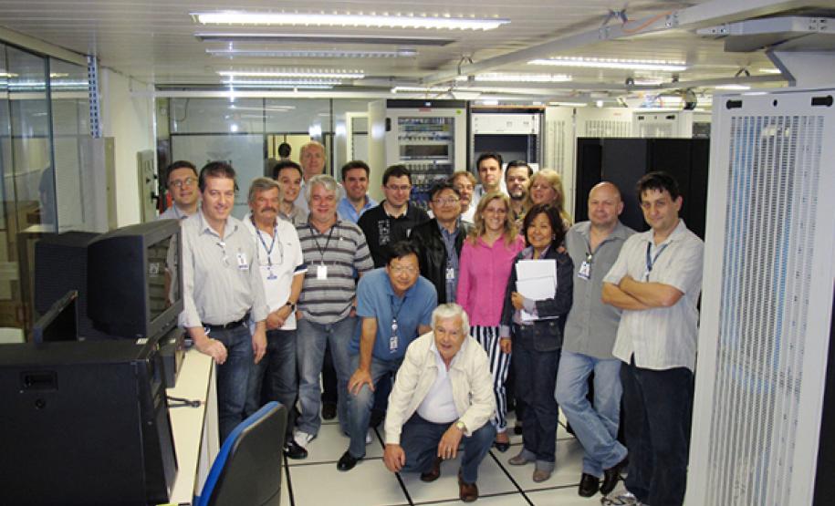 Tudo pronto para o moving da Celepar. É hoje, às 18h