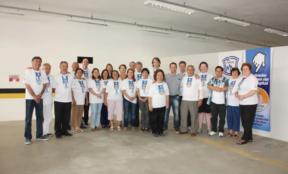 Programa Celepar Cidadã (Curso de inclusão de idosos na era digital) realizado nos dias 19 a 22 de novembro de 2012, tarde