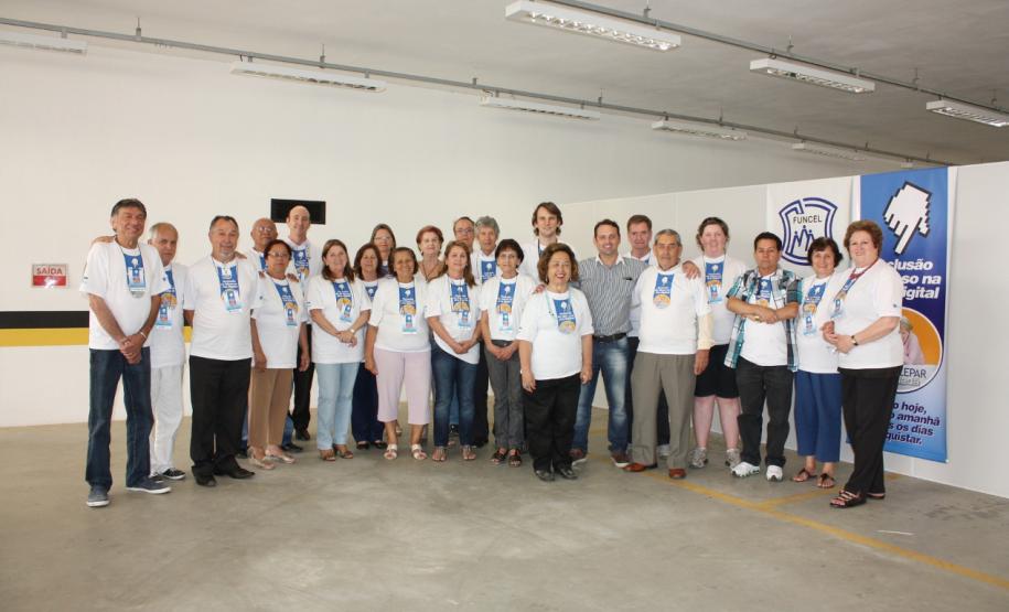 Programa Celepar Cidadã (Curso de inclusão de idosos na era digital) realizado nos dias 19 a 22 de novembro de 2012, tarde