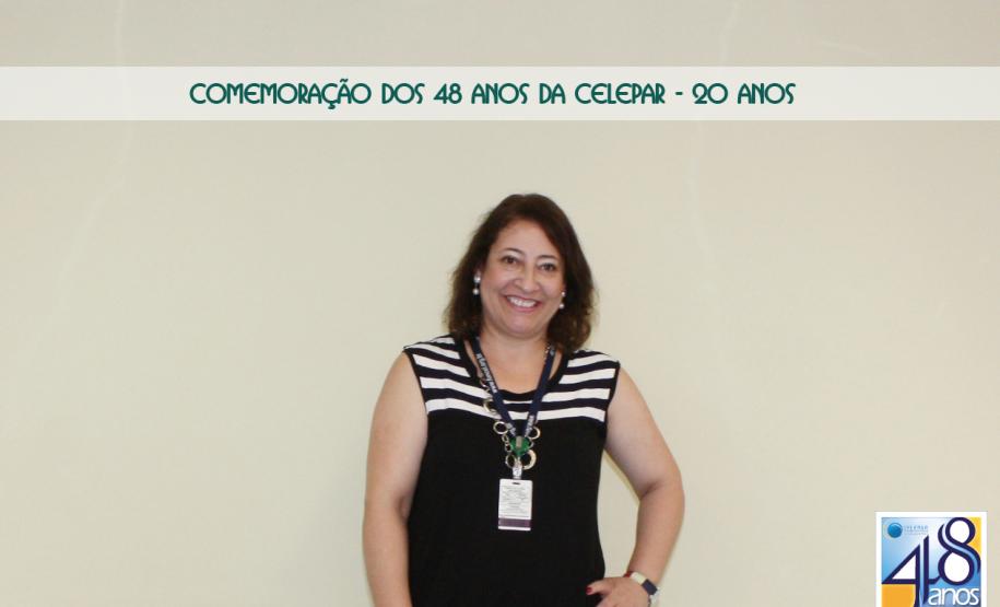 A aniversariante da Funcel, Roseli