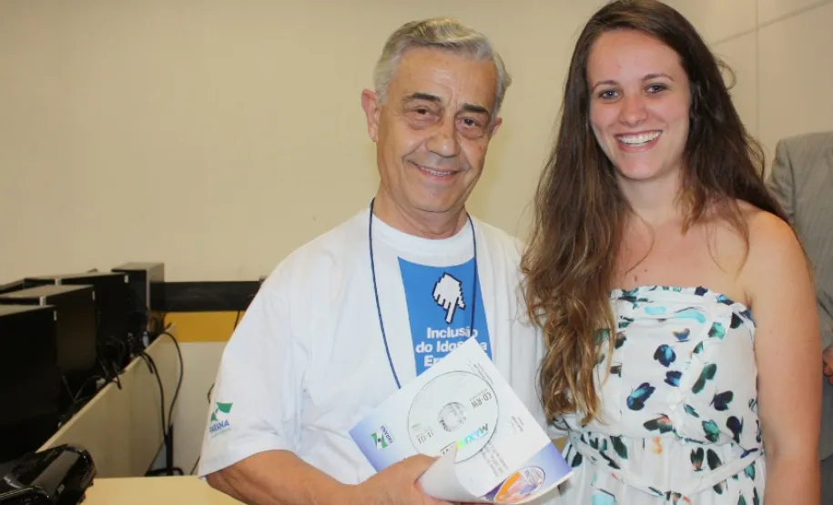 Encerramento do Programa Celepar Cidadã (Curso de inclusão de idosos na era digital) realizado nos dias 19 a 22 de novembro de 2012, manhã