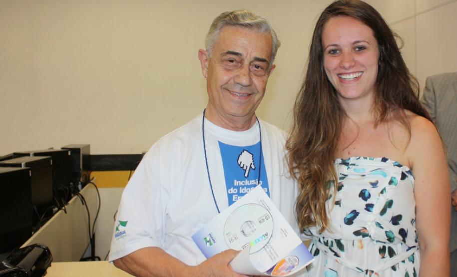 Encerramento do Programa Celepar Cidadã (Curso de inclusão de idosos na era digital) realizado nos dias 19 a 22 de novembro de 2012, manhã