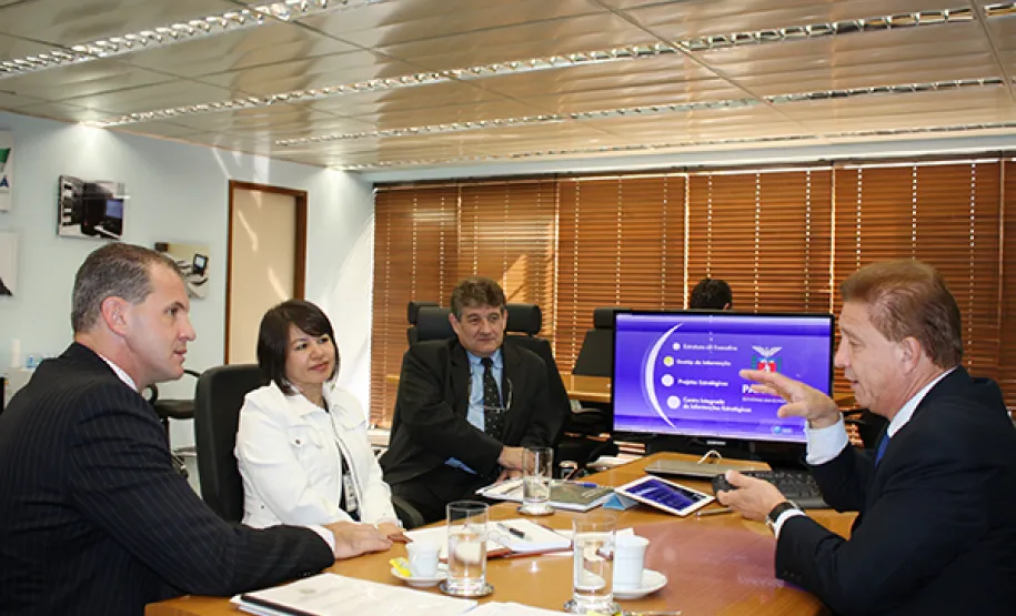 Evandro Rogério Roman, Márcia Sens, José Juracy Macedo e Jacson Carvalho Leite