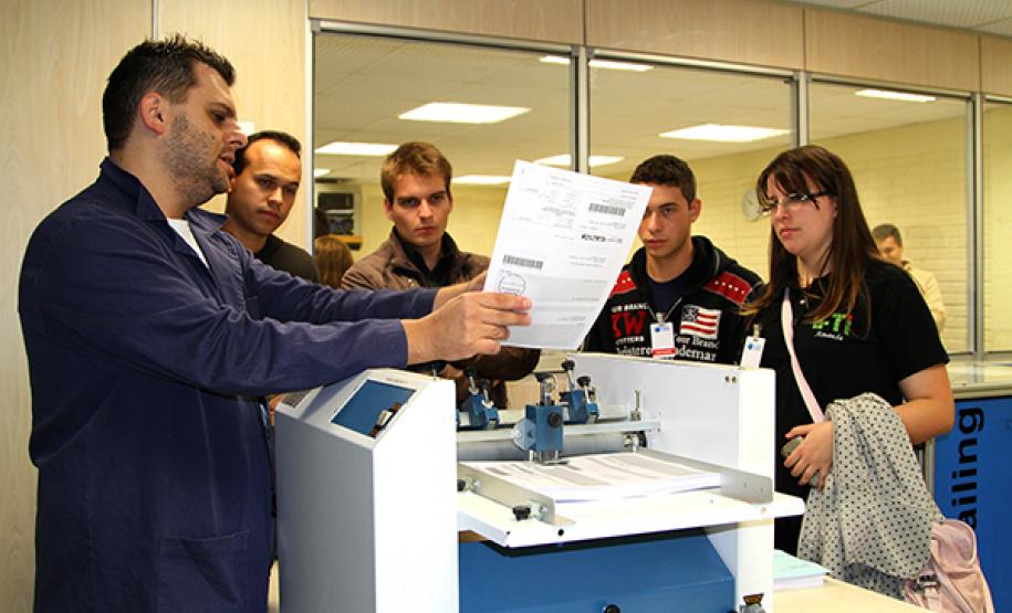 Canoinhas Celepar recebe visita de alunos do Curso Técnico em Informática de Canoinhas
