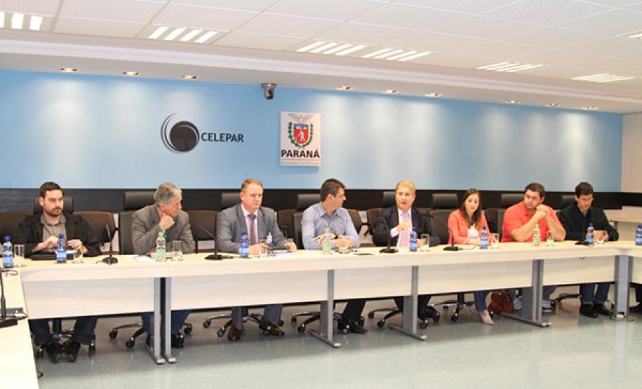 Prefeito de Fazenda Rio Grande visita a Celepar