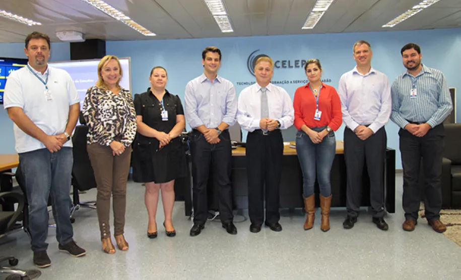 Celepar recebe visita do novo sub-chefe da Casa Civil do Governo do Estado
