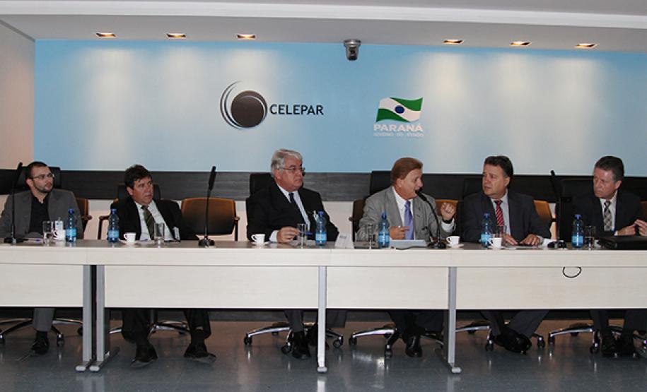 Reunião na Celepar sobre biometria