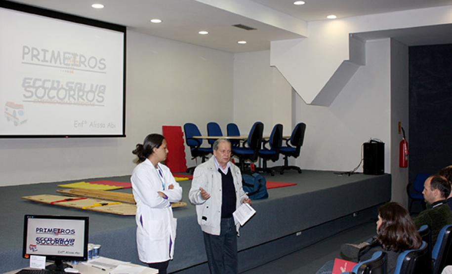 Empregados da Celepar participam de treinamento de primeiros socorros