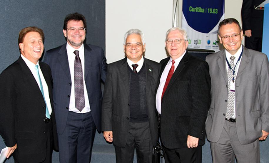 Jacson Carvalho Leite, Delfino Natal de Souza, Alipio Leal, Harmut Glaser e Danilo Scalet