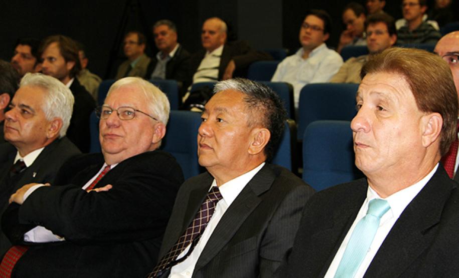 Alipio Leal, Hartmut Glaser, Teruo Kato e Jacson Carvalho Leite