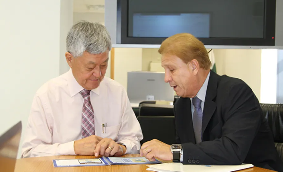Celepar apresenta ao secretário Cassio Taniguchi o Sistema de Acompanhamento do Plano de Metas do Governo do Paraná (SAPM)