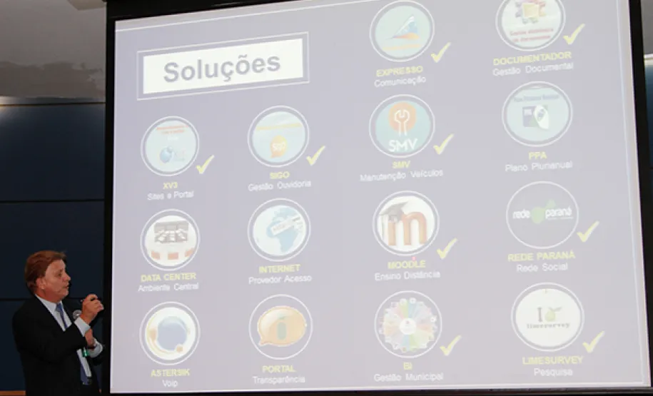 Celepar tem linha de produtos e serviços destinada aos municípios paranaenses