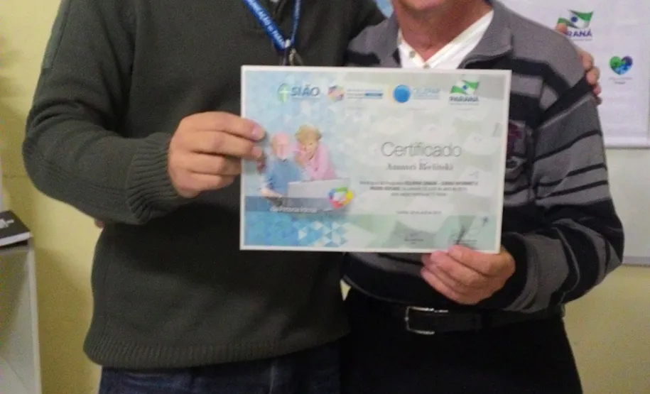 Parceria da Celepar com igrejas Presbiteriana e Batista leva curso à terceira idade Jpeg