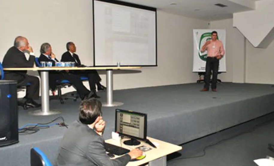 Ricardo Alves, da Celepar, falou sobre a Rede
Executiva do Governo.