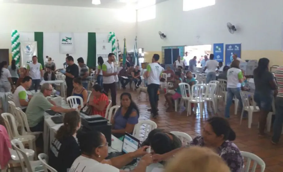 Paraná Cidadão faz mais de 7 mil atendimentos em Bom Sucesso