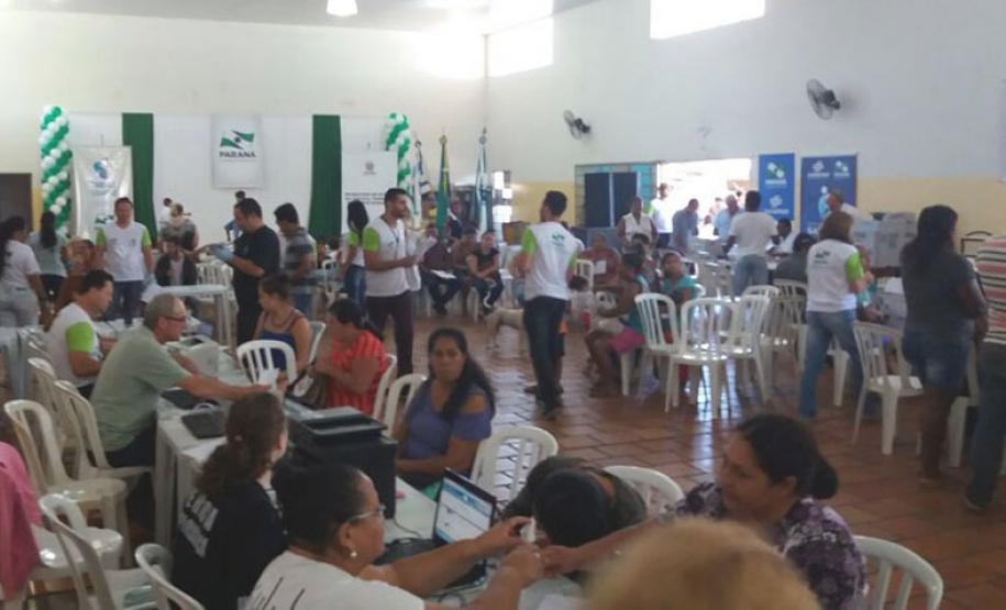Paraná Cidadão faz mais de 7 mil atendimentos em Bom Sucesso